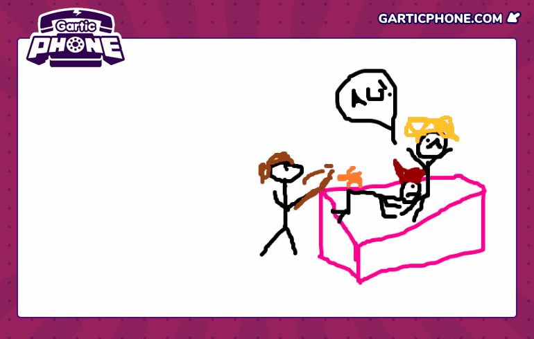 Gartic Phone Halbe Birne