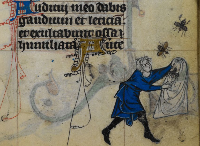 Maastricht Book of Hours, BL Stowe MS17 f148r (detail)